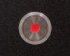 Кнопка металлическая ONPOW GQ28-22ZD/R/24V/S с подсветкой