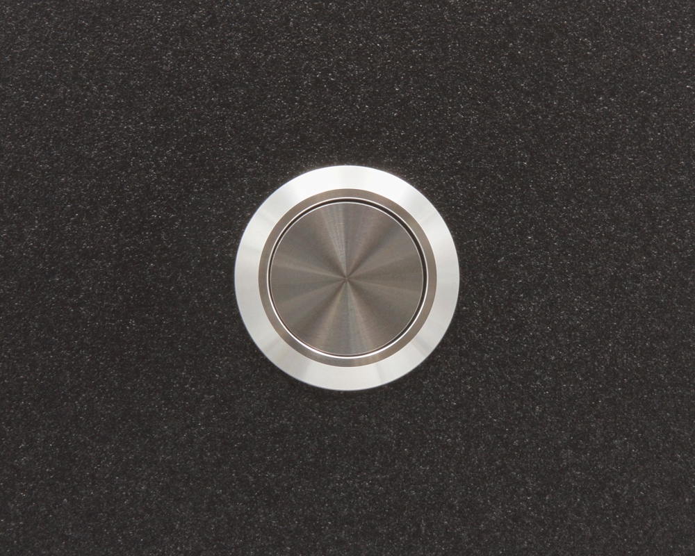 Кнопка металлическая ONPOW LAS1-AGQ-11/S в корпусе