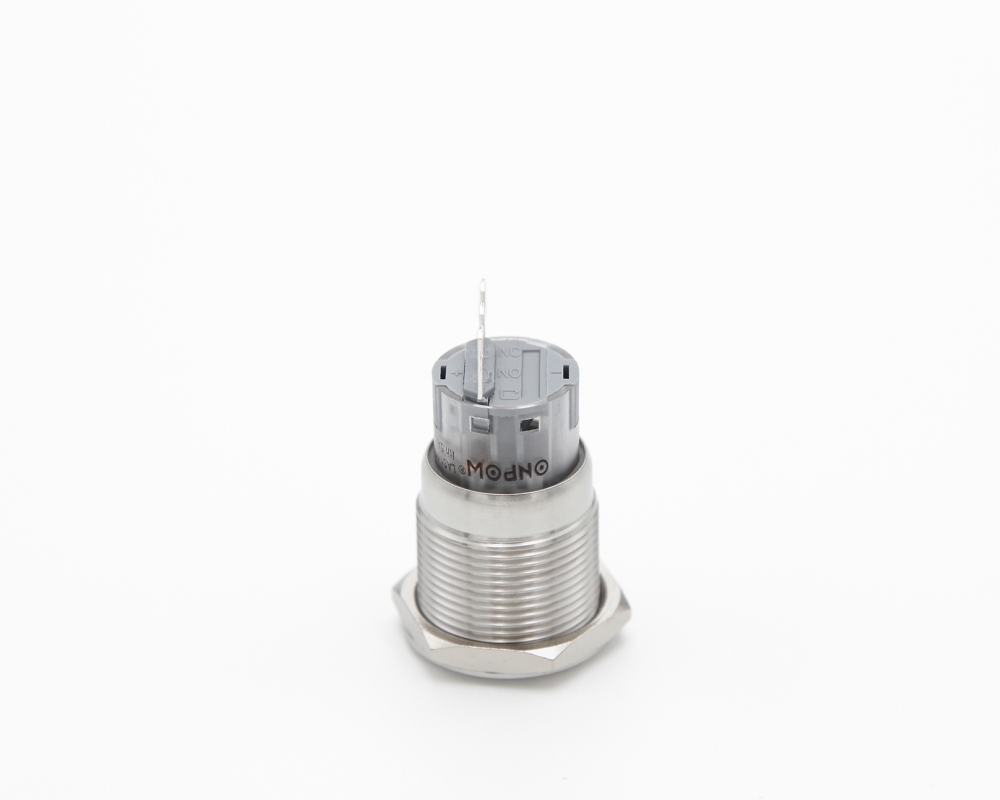 Кнопка металлическая ONPOW LAS1-AGQ-11/S контакты