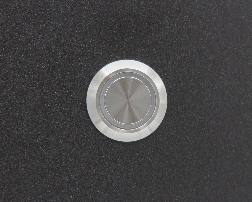 Кнопка металлическая ONPOW LAS1-AGQ-11E/41RGB/24V/S в корпусе