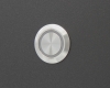 Кнопка металлическая ONPOW LAS1-AGQ-11ZE/R/24V/S профиль