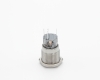 Кнопка металлическая ONPOW LAS1-AGQ-11ZE/W/24V/S контакты