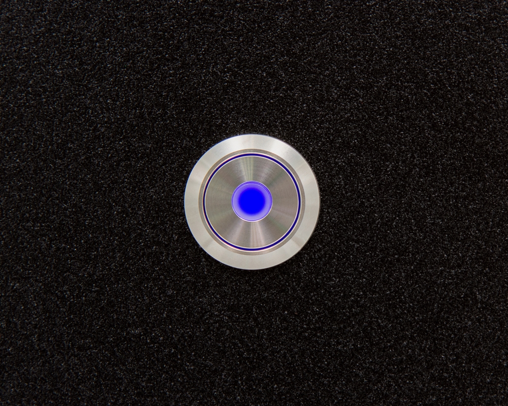 Кнопка металлическая ONPOW LAS1-AGQ16-11D/B/24V/S/P с подсветкой