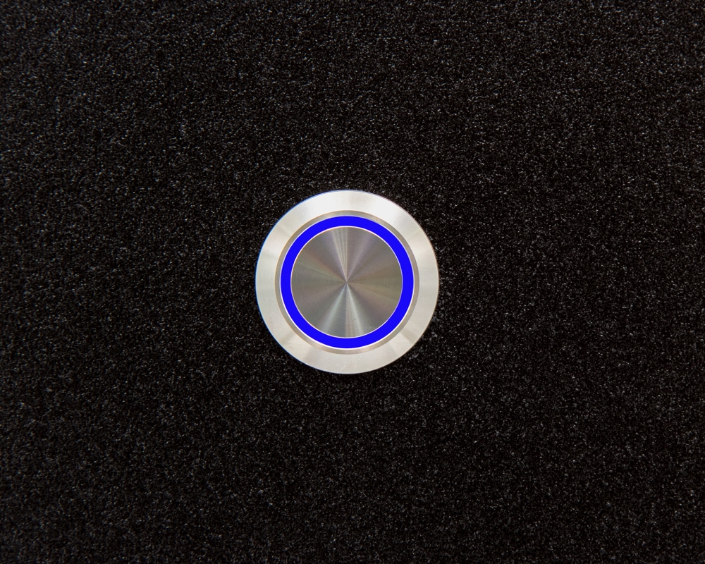 Кнопка металлическая ONPOW LAS1-AGQ16-11E/B/24V/S/P с подсветкой