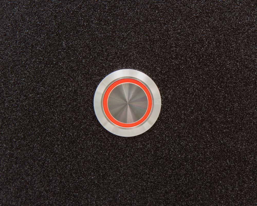 Кнопка металлическая ONPOW LAS1-AGQ16-11E/R/24V/S/P с подсветкой