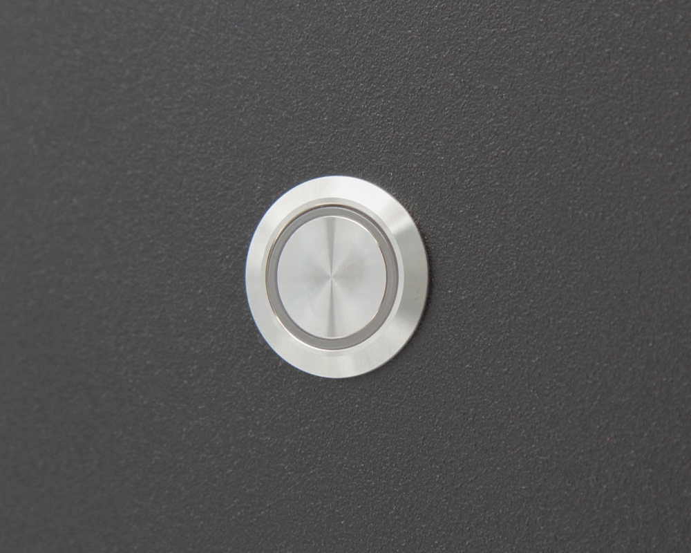 Кнопка металлическая ONPOW LAS1-AGQ16-11E/Y/24V/S/P профиль