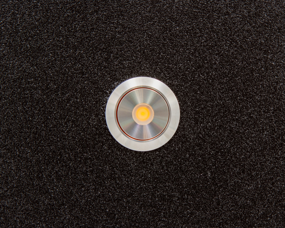 Кнопка металлическая ONPOW LAS1-AGQ16-11ZD/Y/24V/S/P с подсветкой