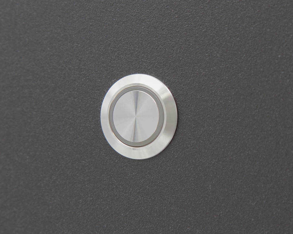 Кнопка металлическая ONPOW LAS1-AGQ16-11ZE/G/24V/S/P профиль