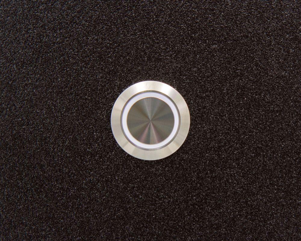 Кнопка металлическая ONPOW LAS1-AGQ16-11ZE/W/24V/S/P с подсветкой
