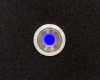 Кнопка металлическая ONPOW LAS1GQ-11D/B/24V/S с подсветкой