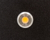 Кнопка металлическая ONPOW LAS1GQ-11D/Y/24V/S с подсветкой