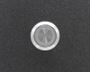 Кнопка металлическая ONPOW LAS1GQ-11E/Y/24V/S в корпусе
