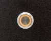 Кнопка металлическая ONPOW LAS1GQ-11ZE/Y/24V/S с подсветкой
