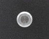 Кнопка металлическая ONPOW LAS1GQ-11ZE/Y/24V/S в корпусе
