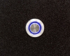 Кнопка металлическая ONPOW LAS2GQF-11ZE/B/24V/S/FP с подсветкой