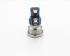 Кнопка металлическая ONPOW LCA22-11E/B/24V/S маркировка