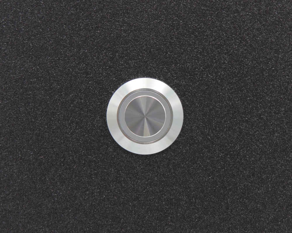 Кнопка металлическая ONPOW MTA16-10E/B/24V/S в корпусе