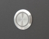Кнопка металлическая ONPOW MTC22F-10ZE/Y/W/24V/S профиль