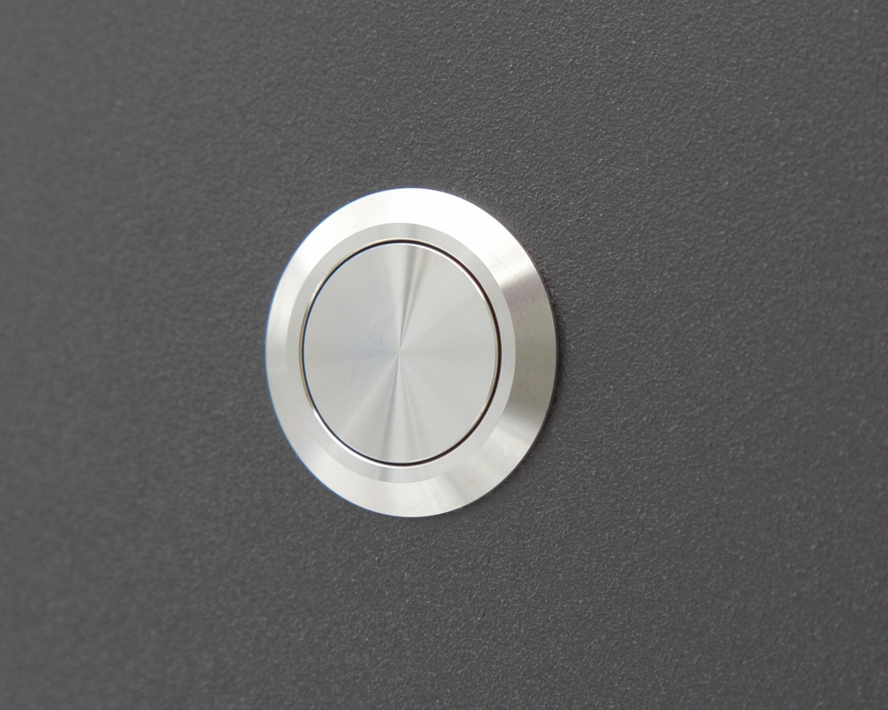 Кнопка металлическая ONPOW6219F-10/J/S/P профиль