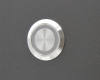 Кнопка металлическая ONPOW6222F-10ZE/J/G/24V/S профиль