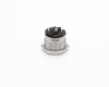 Кнопка металлическая ONPOW6222F-10ZE/J/G/24V/S контакты