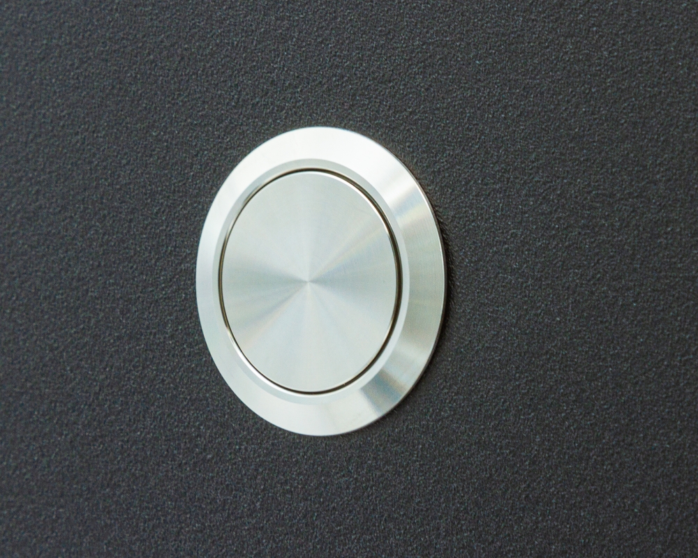 Антивандальная металлическая кнопка ONPOW GQ22-11/S профиль