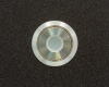 Антивандальная металлическая кнопка ONPOW GQ22-11D/B/24V/S в корпусе