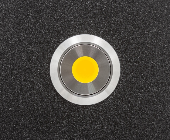 Кнопка антивандальная металлическая ONPOW GQ22-11D/Y/24V/S основное фото