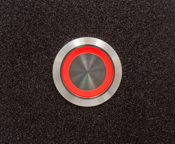 Кнопка антивандальная металлическая ONPOW GQ22-11E/41RGB/12V/S основное фото