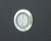 Антивандальная металлическая кнопка ONPOW GQ22-11E/Y/24V/S профиль