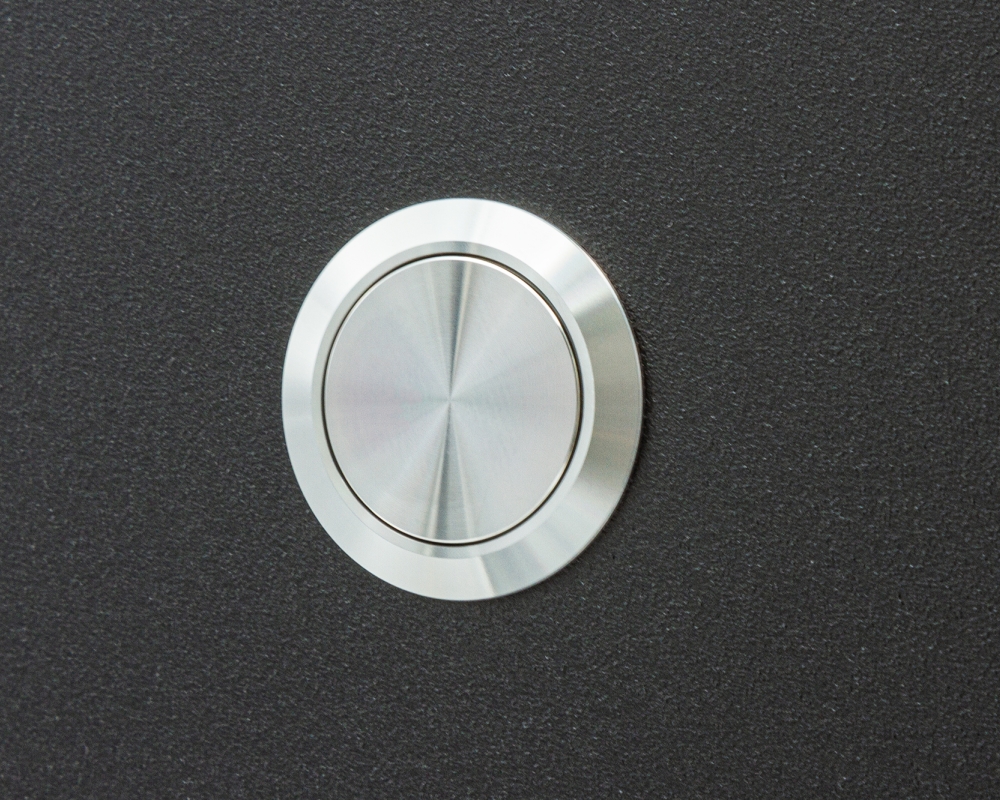 Антивандальная металлическая кнопка ONPOW GQ22-11Z/S профиль