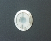 Антивандальная металлическая кнопка ONPOW GQ22-11ZD/B/24V/S профиль