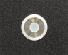 Антивандальная металлическая кнопка ONPOW GQ22-11ZD/R/24V/S в корпусе