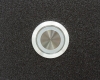 Антивандальная металлическая кнопка ONPOW GQ22-11ZE/O/24V/S в корпусе
