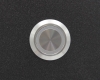 Кнопка металлическая ONPOW GQ25-11ZE/G/24V/S в корпусе